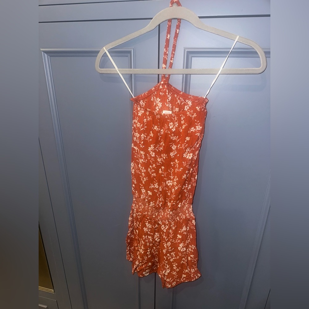 Adorable Ragdoll & Rockets burnt orange romper - Picture 3 of 3